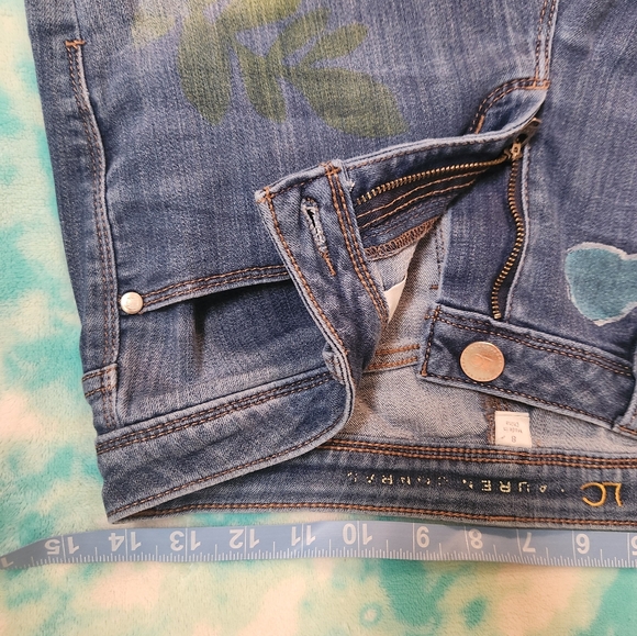 Artsy Lauren Conrad jeans size 8 ankle length - Picture 9 of 12